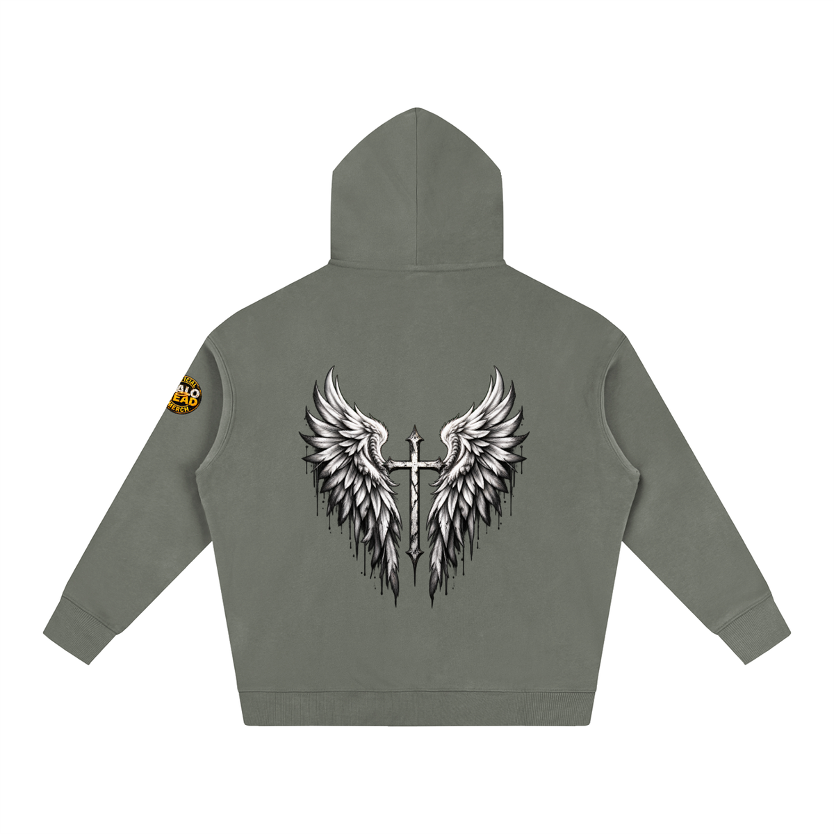 Halo Head Oversize Fleeced Hoodie