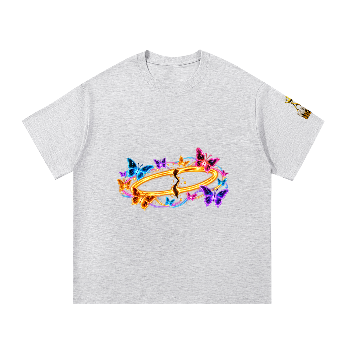 Halo Head Butterflies Essential Cotton T-Shirt