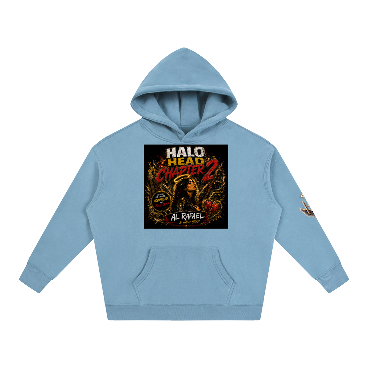 AR Halo Head: Oversize Fleeced Hoodie