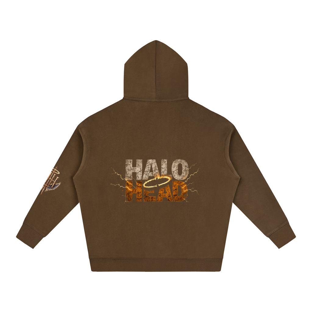 AR Halo Head: Oversize Fleeced Hoodie