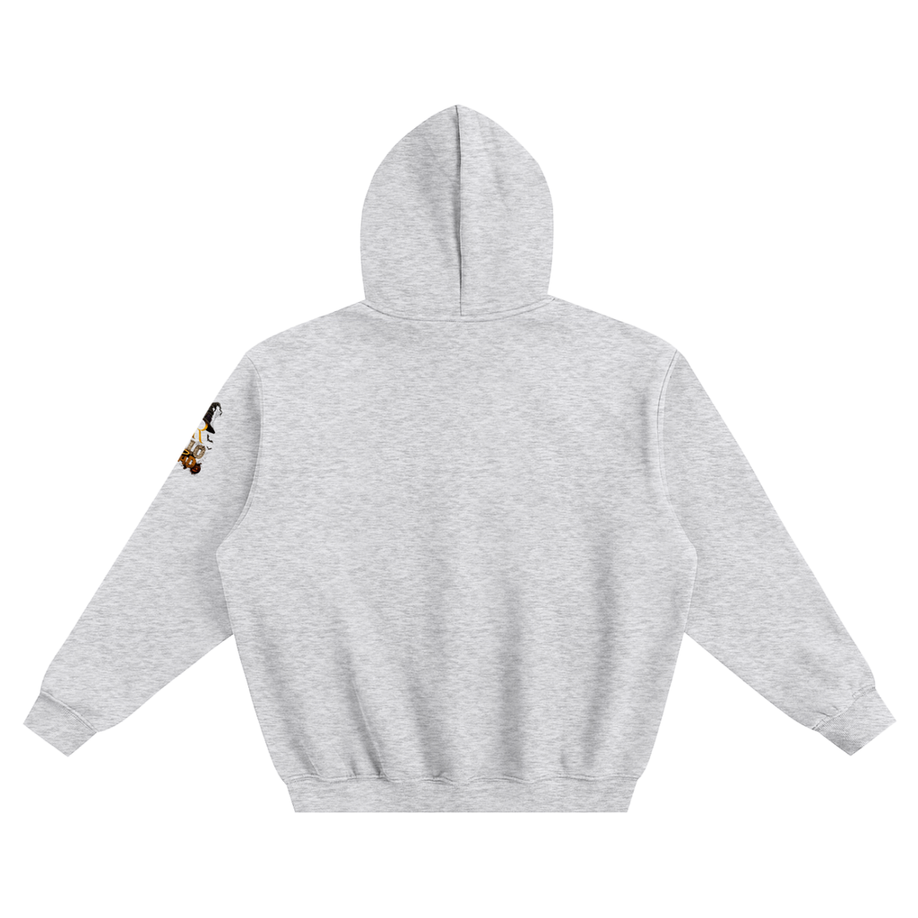 Fleeced Boxy Hoodie