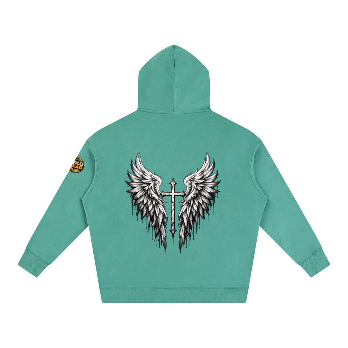 Halo Head Oversize Fleeced Hoodie