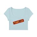 Frankie Said Women's Slim Cap Sleeve Crop T-Shirt