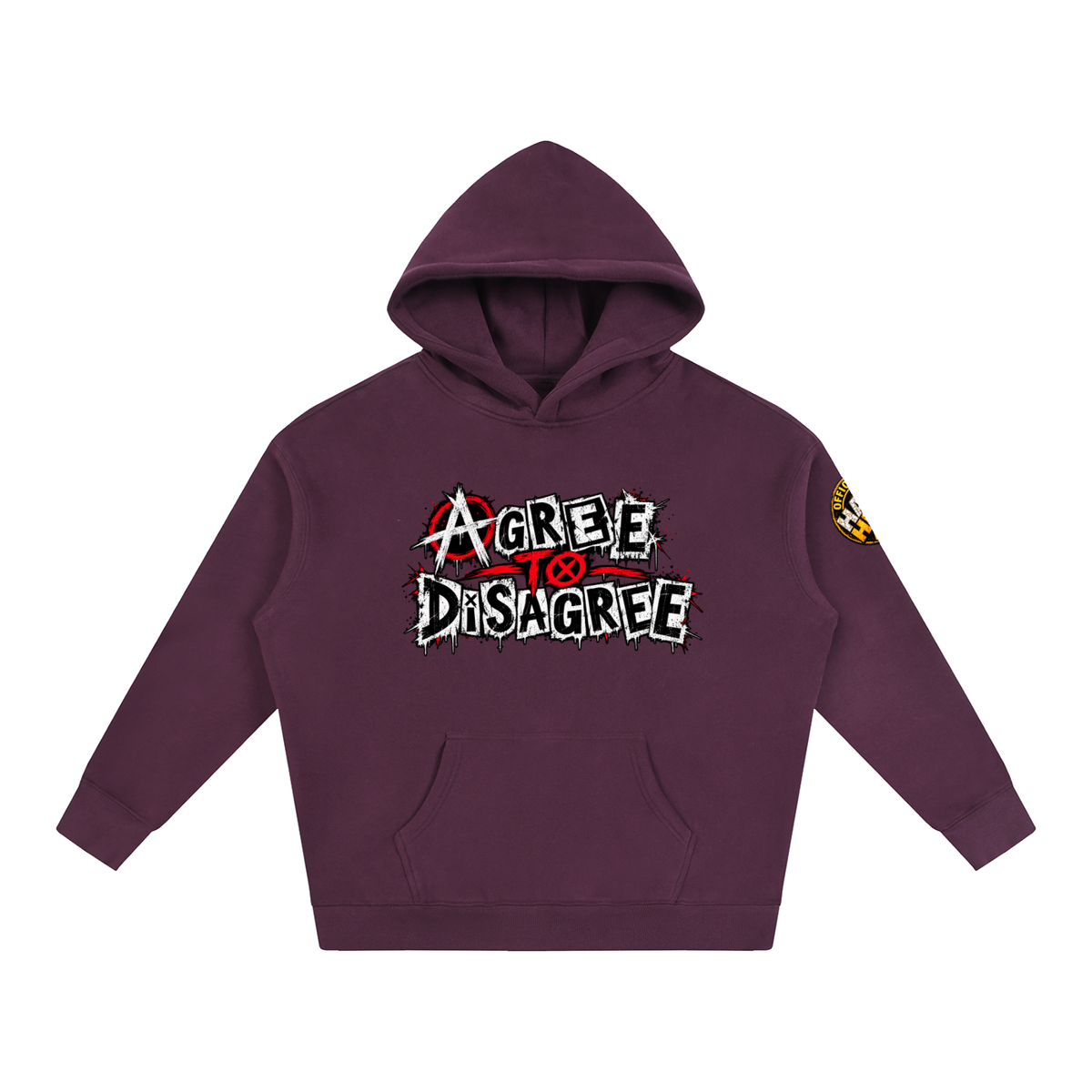 Halo Head Oversize Fleeced Hoodie