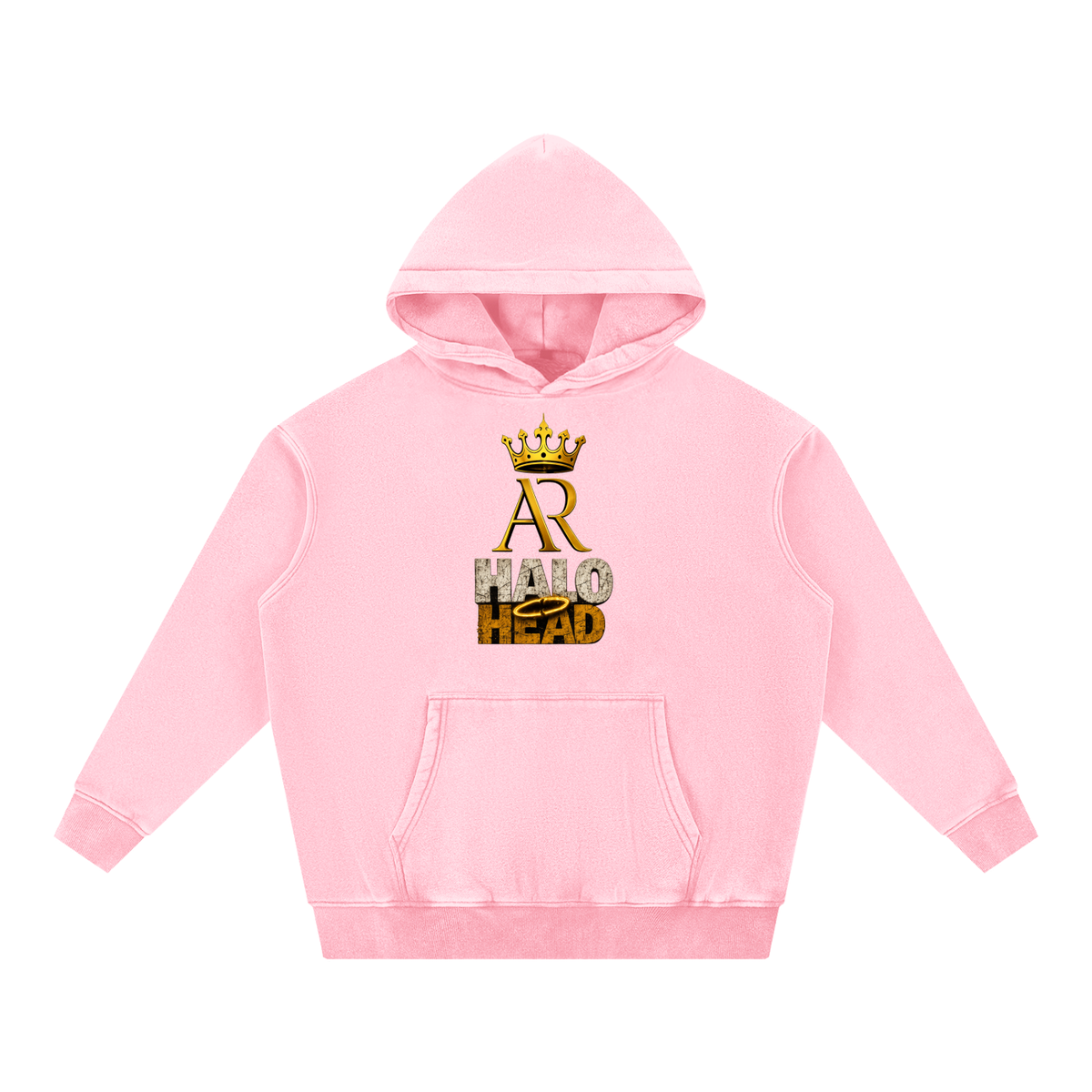 AR Halo Head: Snow Wash Fleece Oversize Hoodie