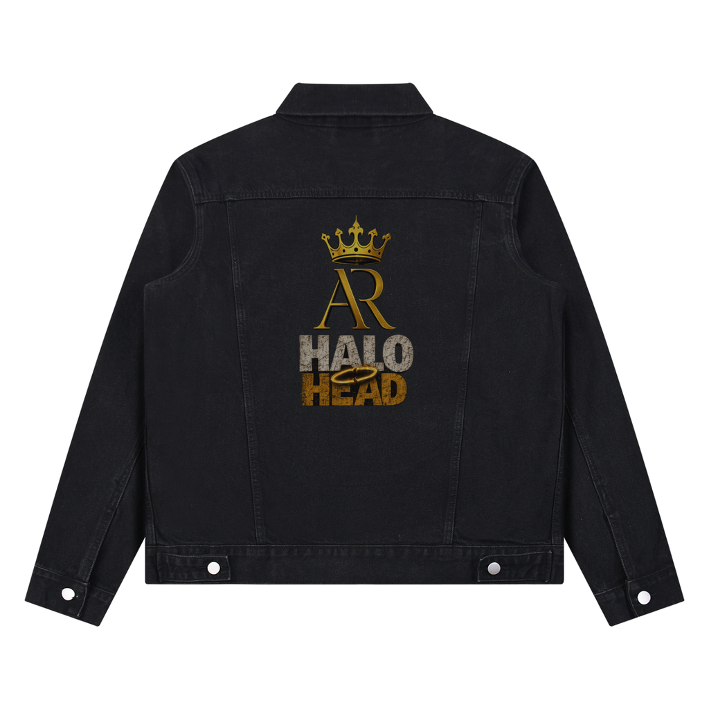 Unisex Vintage Wash Denim Jacket