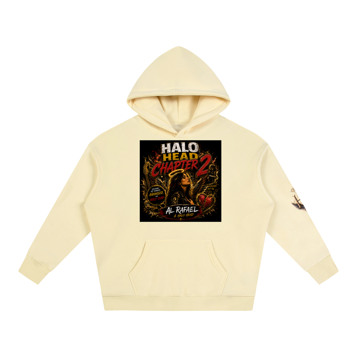 AR Halo Head: Oversize Fleeced Hoodie