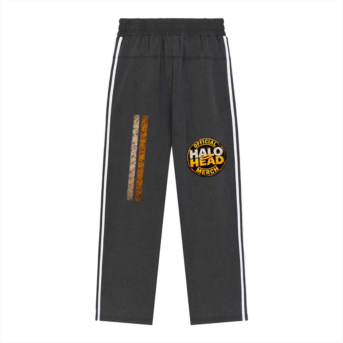 Halo Head: Snow Washed Contrast Tape Sweatpants