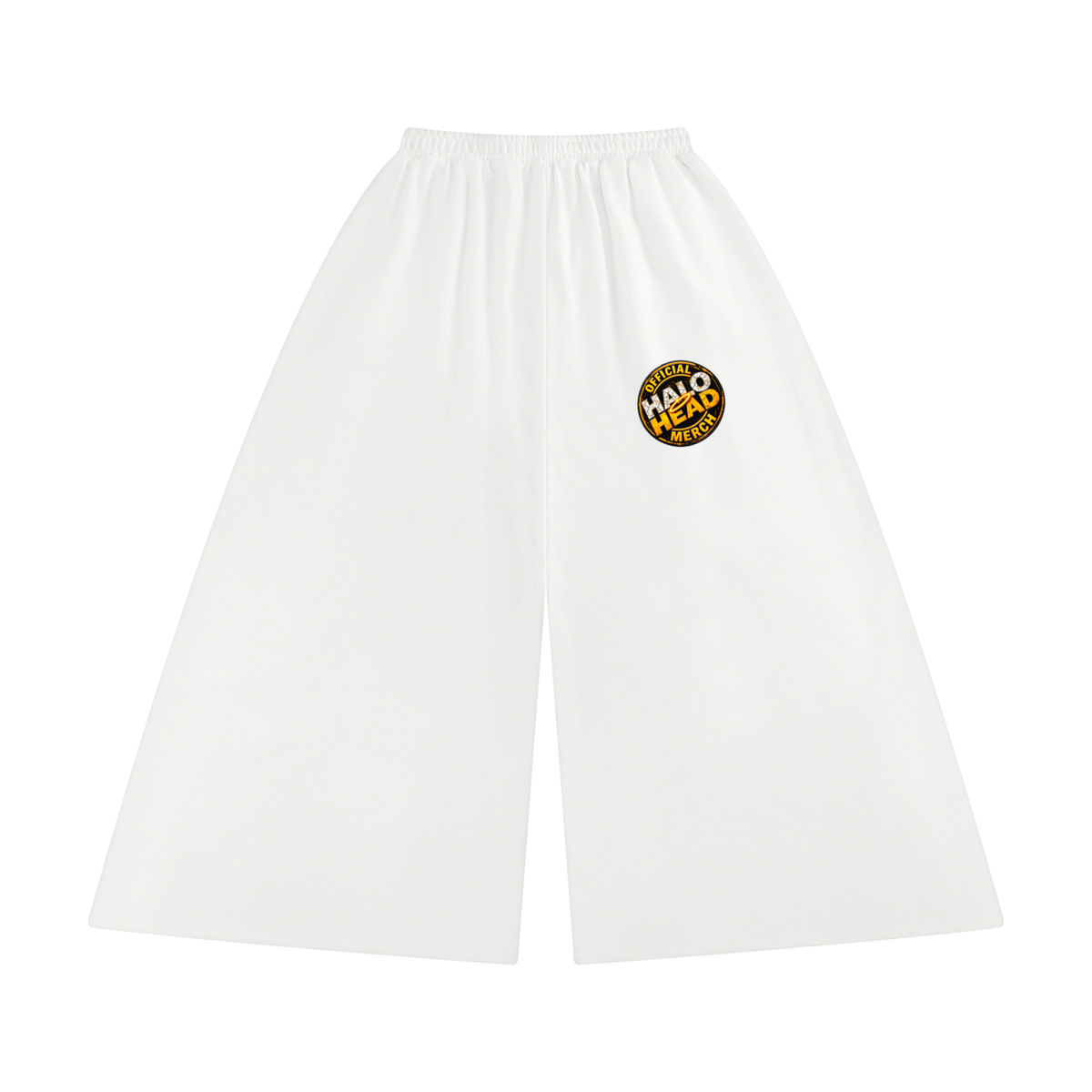 Agree to Disagree Women's Raw Edge Wide Leg Sweatpants