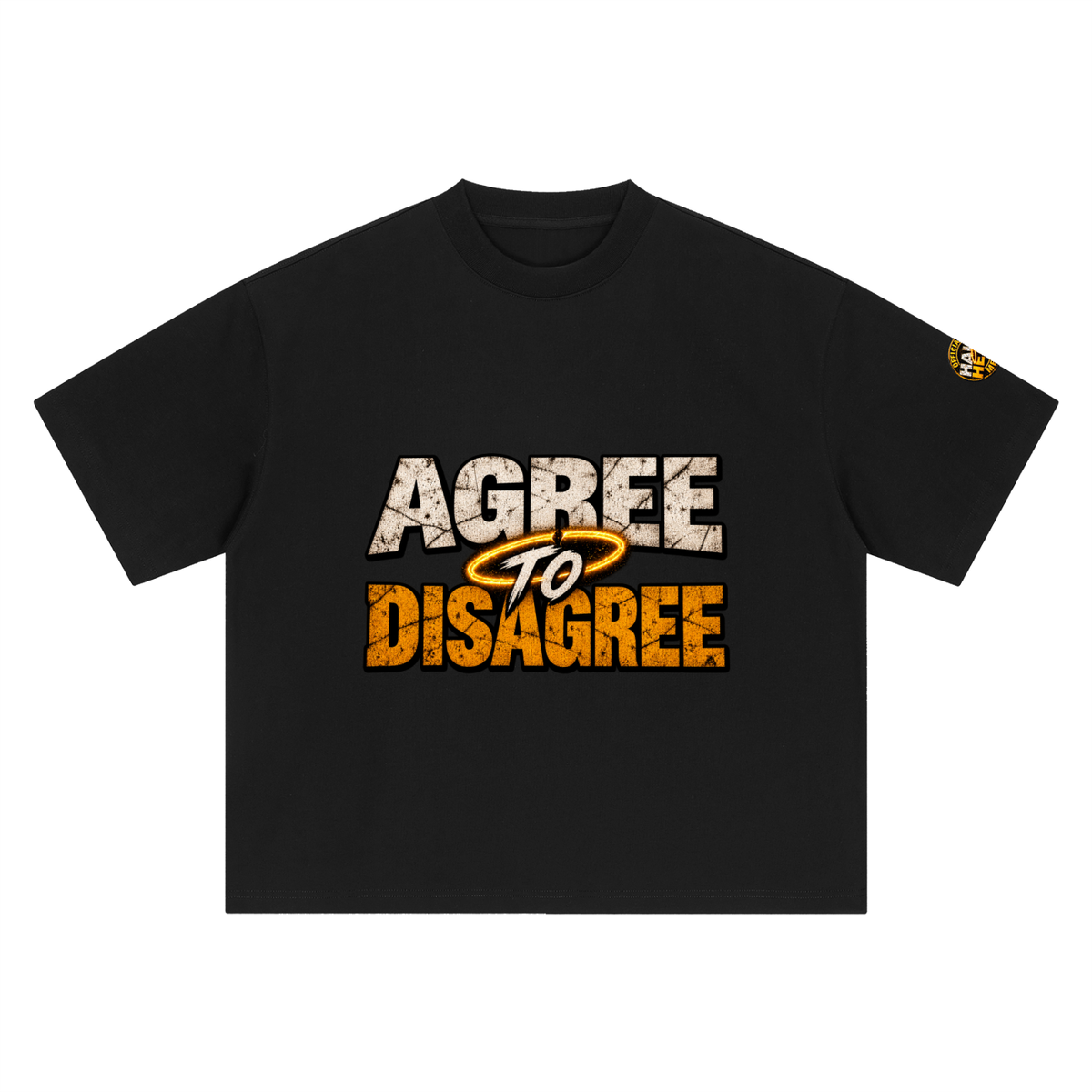 Agree to Disagree, Boxy Oversized T-Shirt