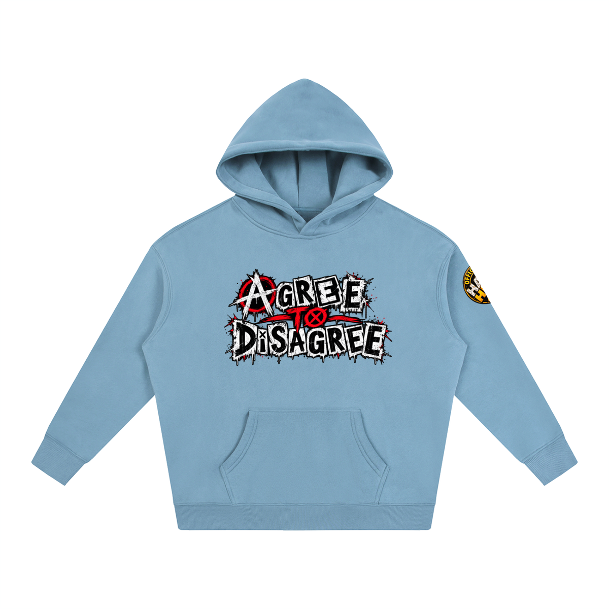 Halo Head Oversize Fleeced Hoodie