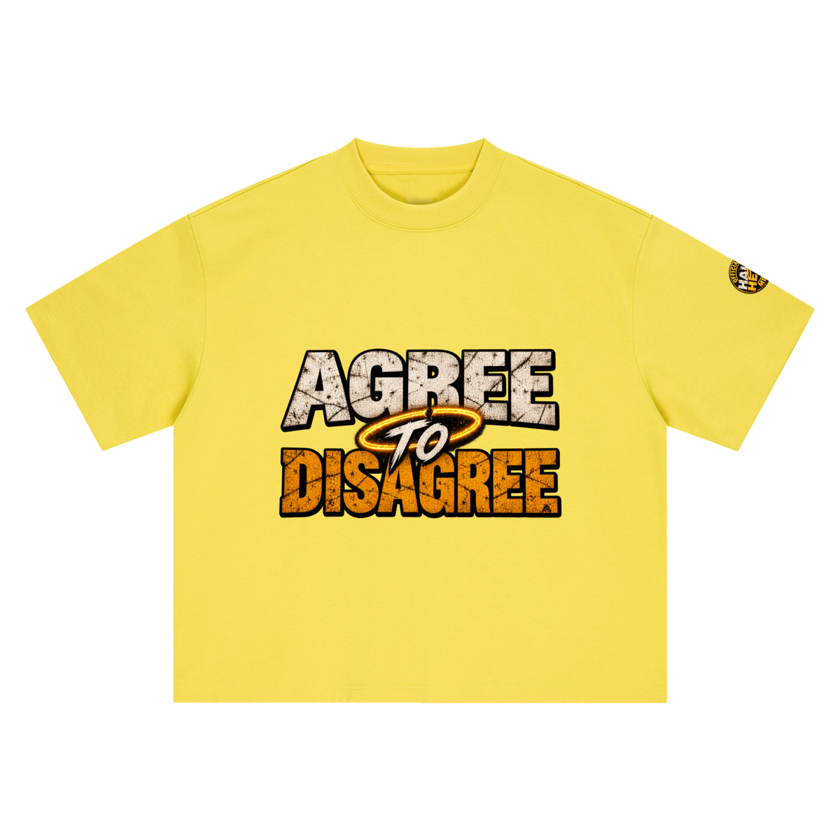 Agree to Disagree, Boxy Oversized T-Shirt