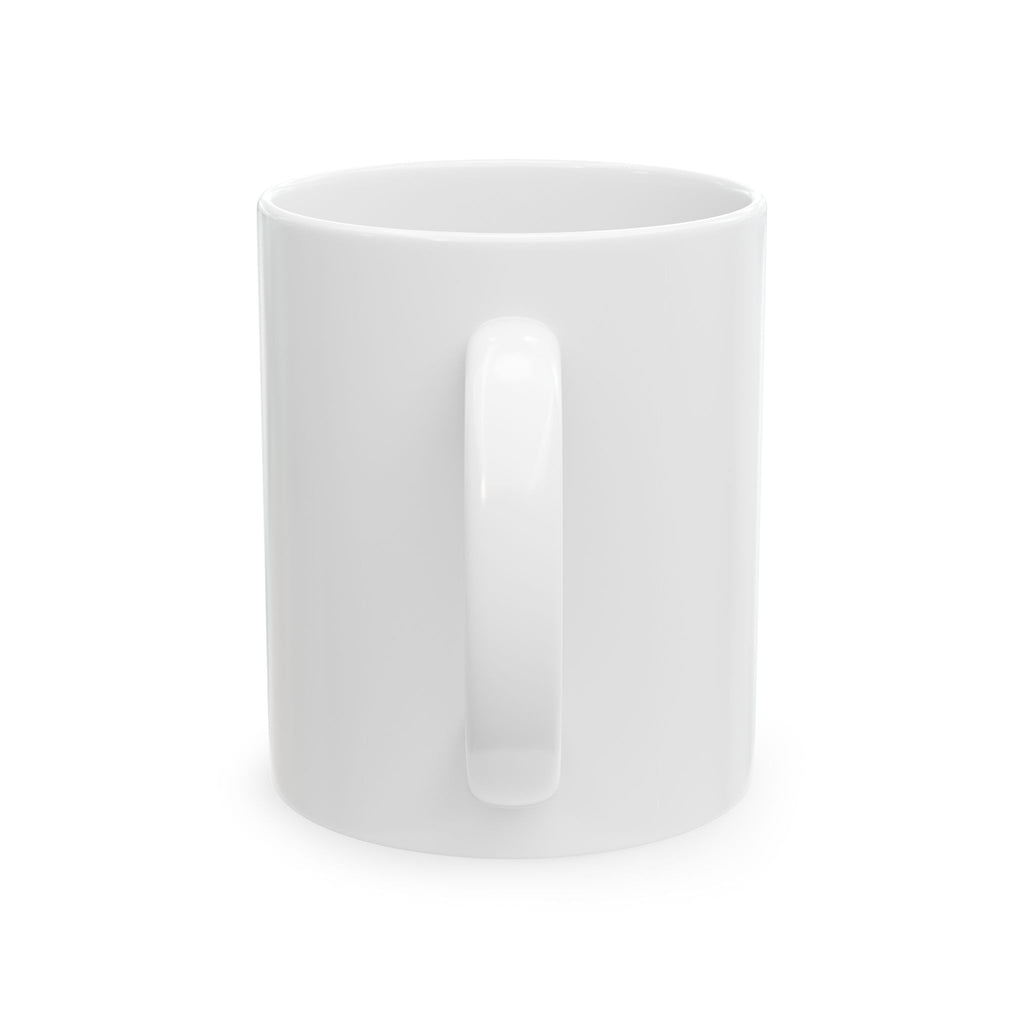 Halo Head Ceramic Mug, (11oz, 15oz)
