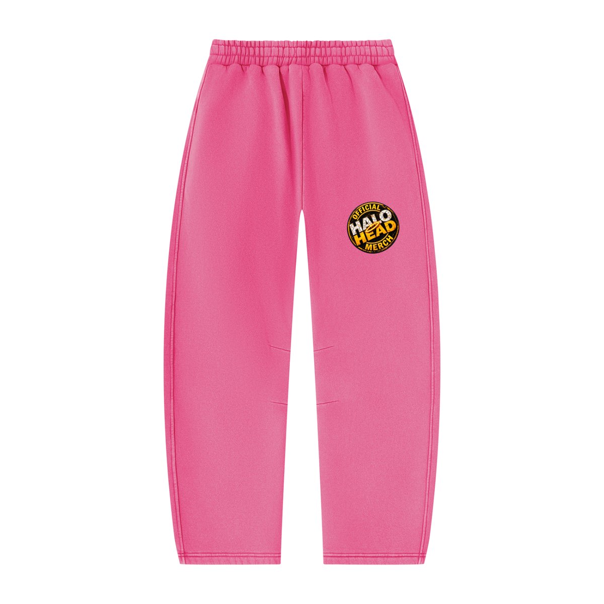 ATD Halo Head Unisex Vintage Wash Barrel Leg Fleece Sweatpants