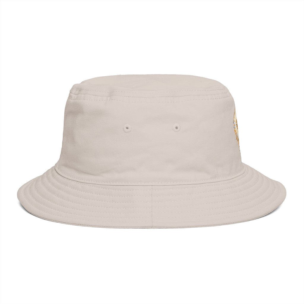 Winged Halo Head Bucket Hat