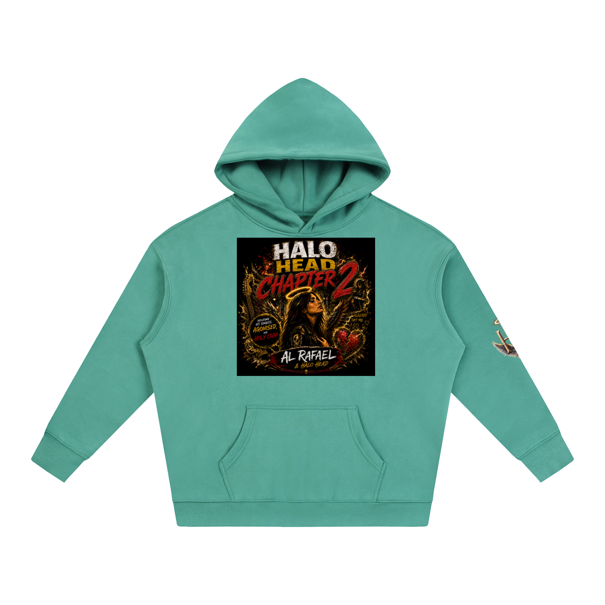AR Halo Head: Oversize Fleeced Hoodie