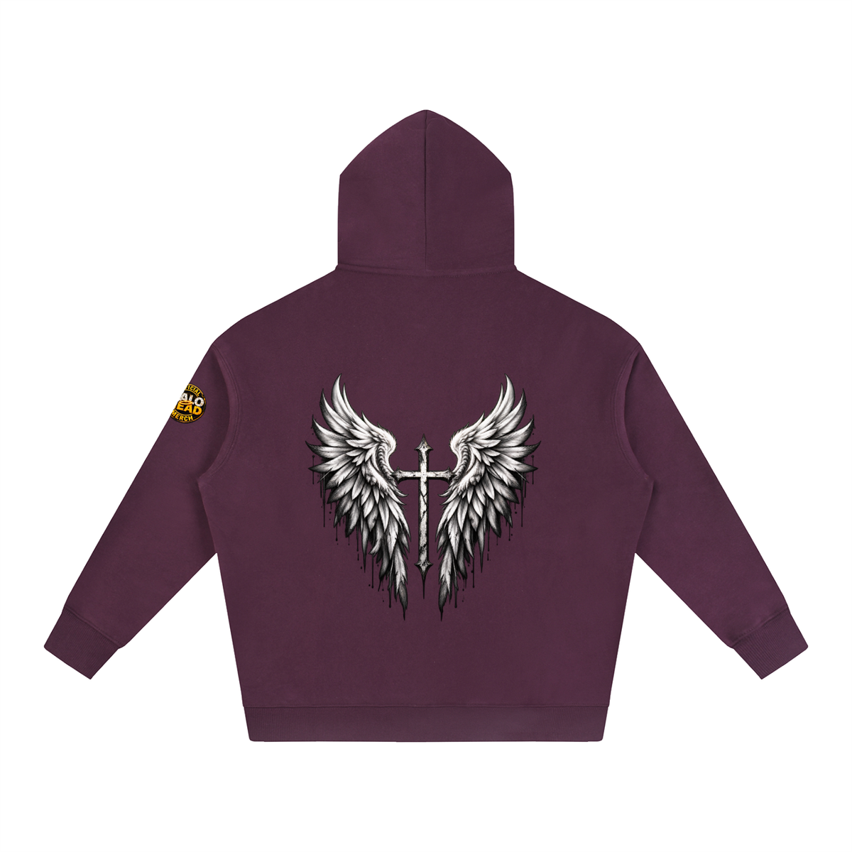 Halo Head Oversize Fleeced Hoodie