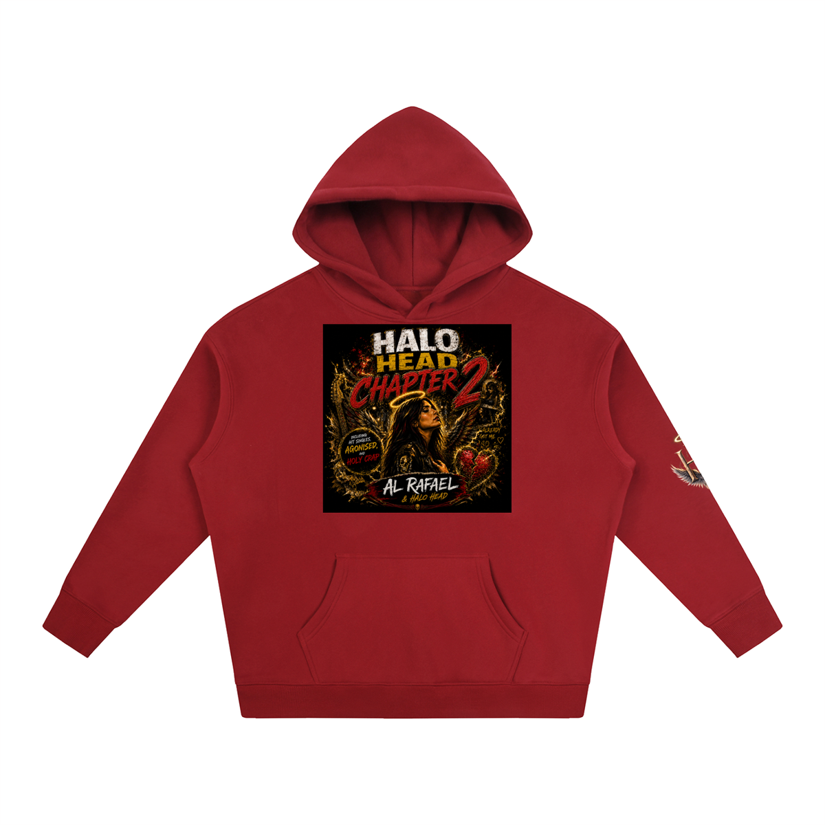 AR Halo Head: Oversize Fleeced Hoodie