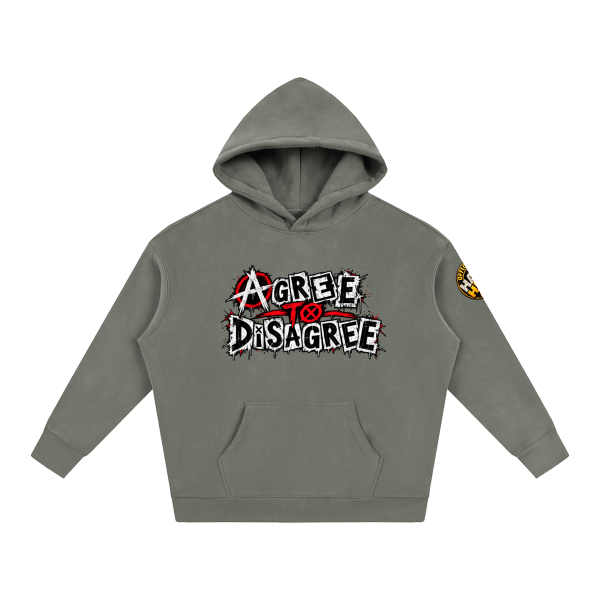 Halo Head Oversize Fleeced Hoodie
