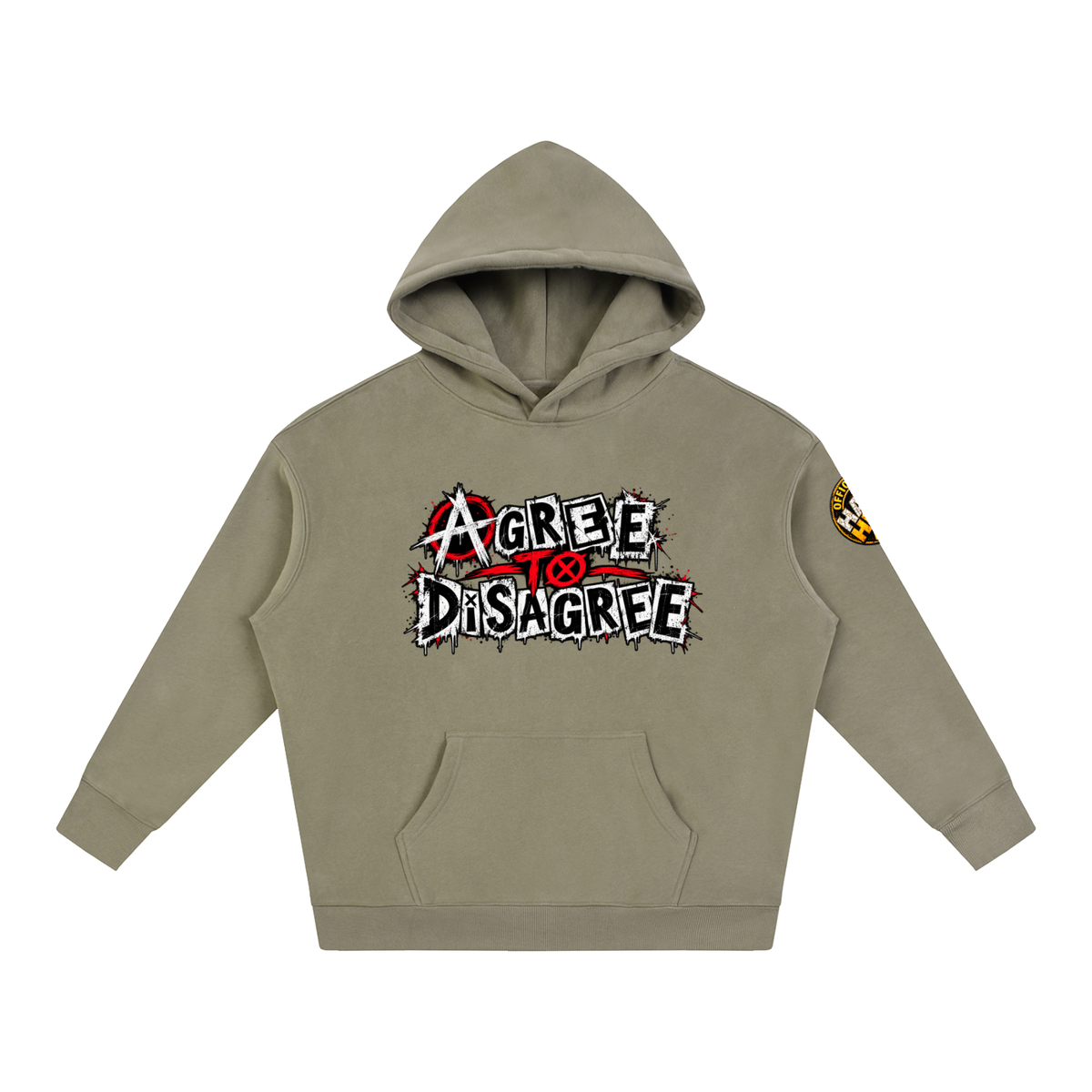 Halo Head Oversize Fleeced Hoodie