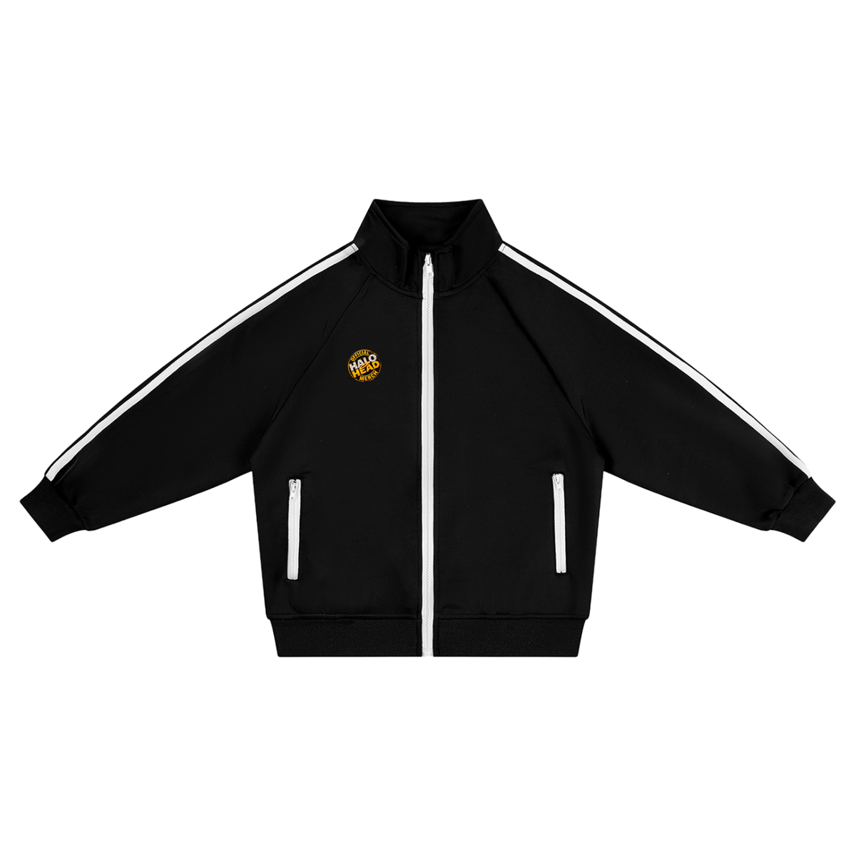 Agree to Disagree Kids’ Halo Contrast Tape Coach Jacket