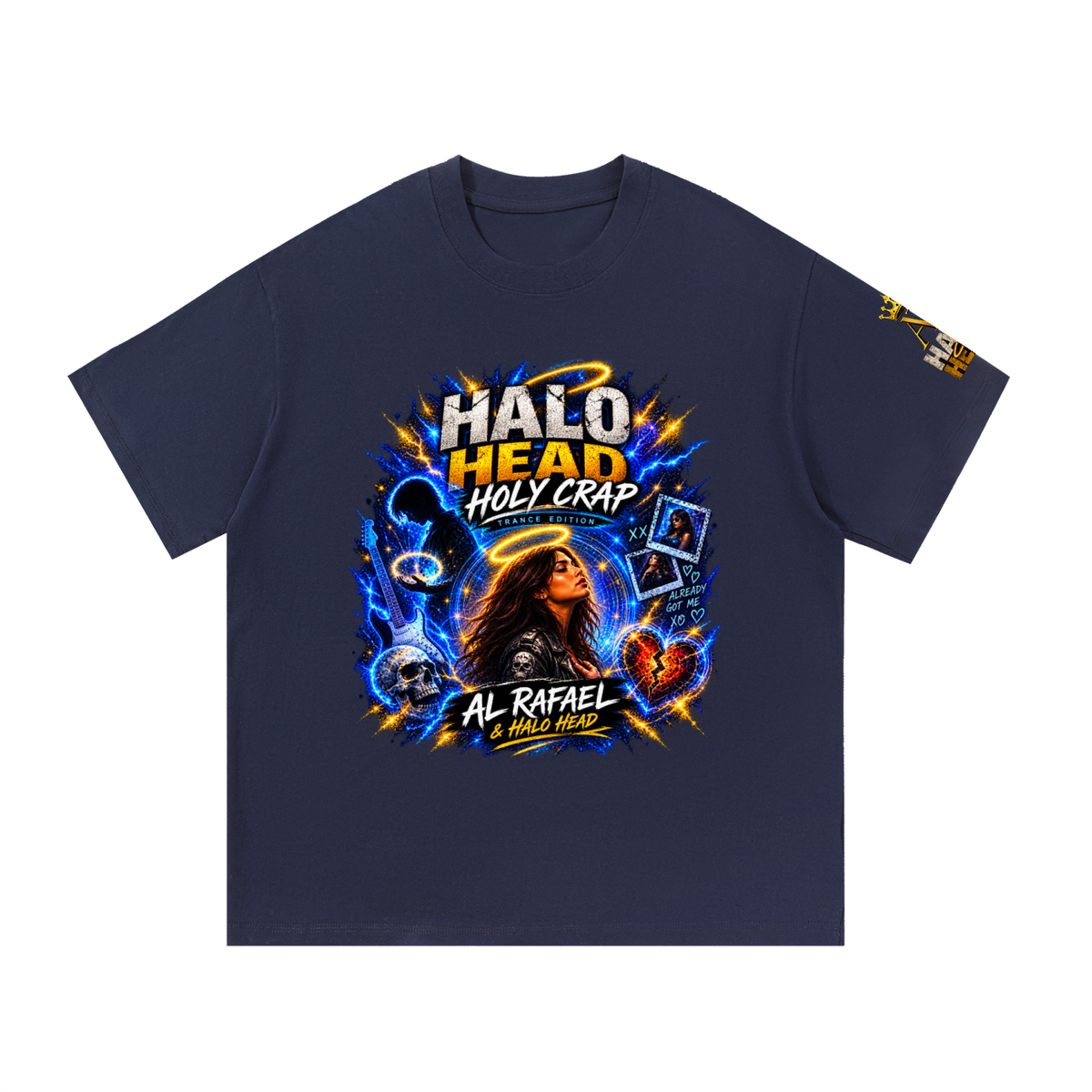 Halo Head: Holy Crap: Essential Cotton T-Shirt