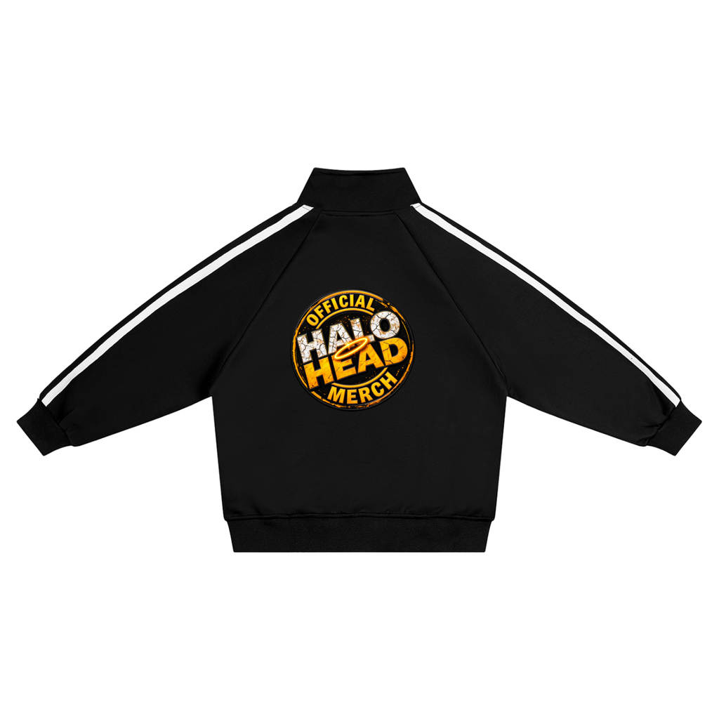 Kids’ Halo Head Contrast Tape Coach Jacket