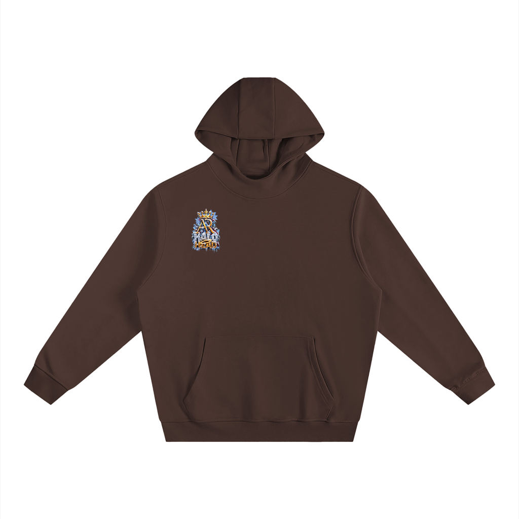 Fleeced High Neck Hoodie