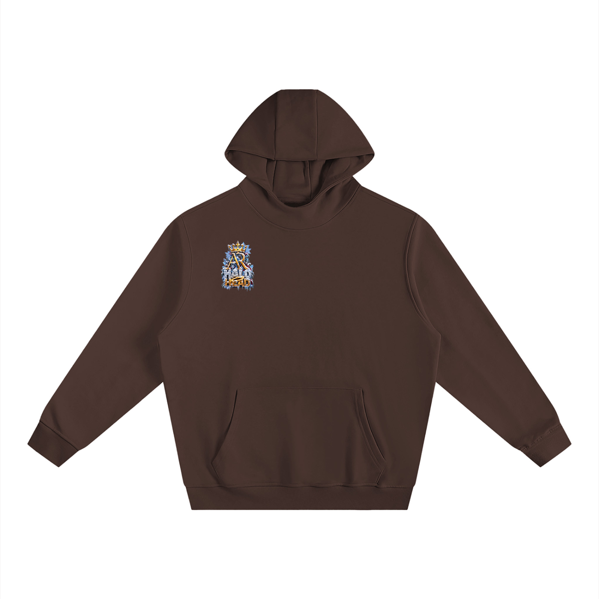 Fleeced High Neck Hoodie