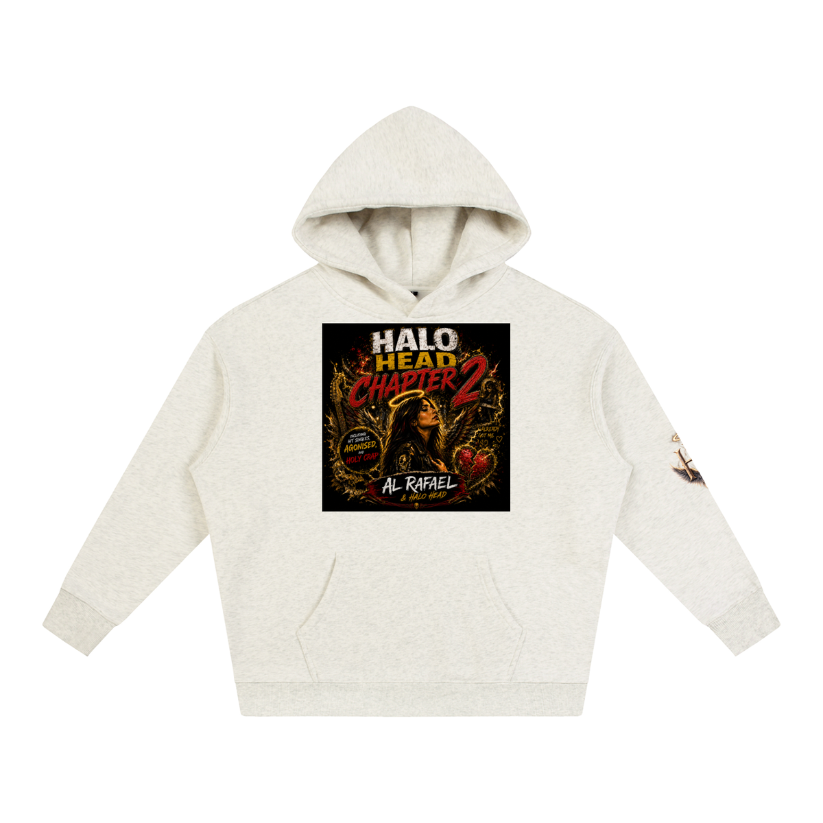 AR Halo Head: Oversize Fleeced Hoodie