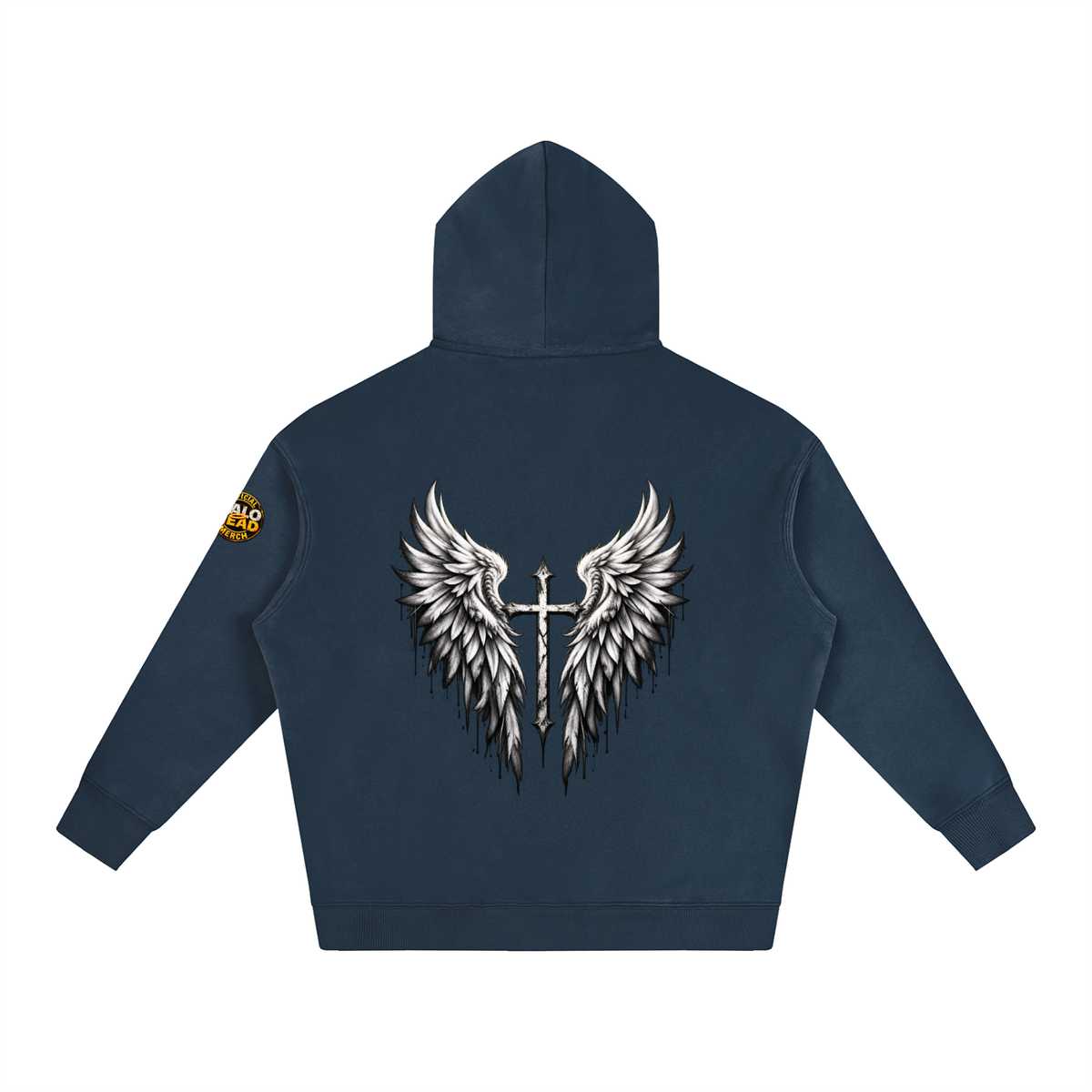 Halo Head Oversize Fleeced Hoodie