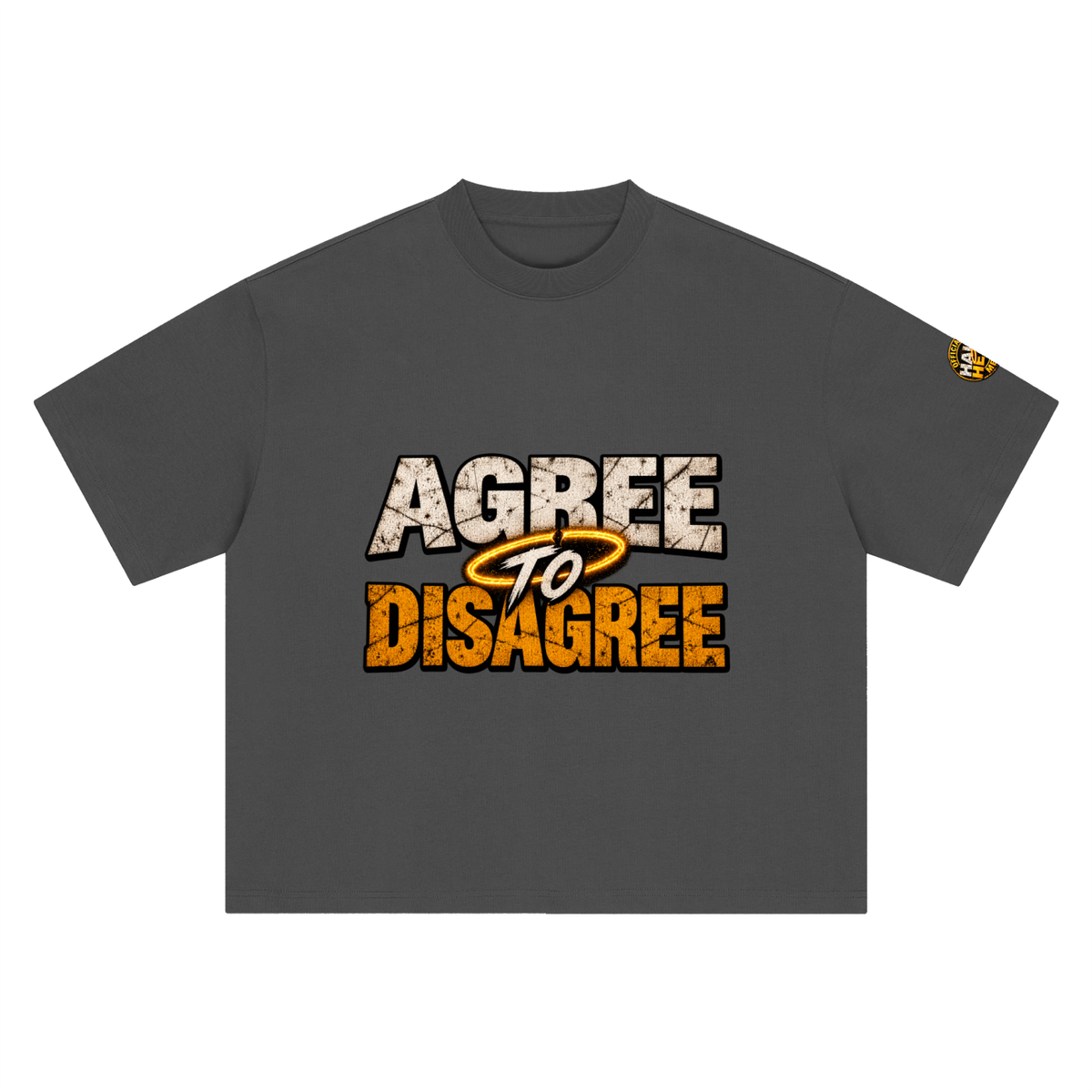 Agree to Disagree, Boxy Oversized T-Shirt