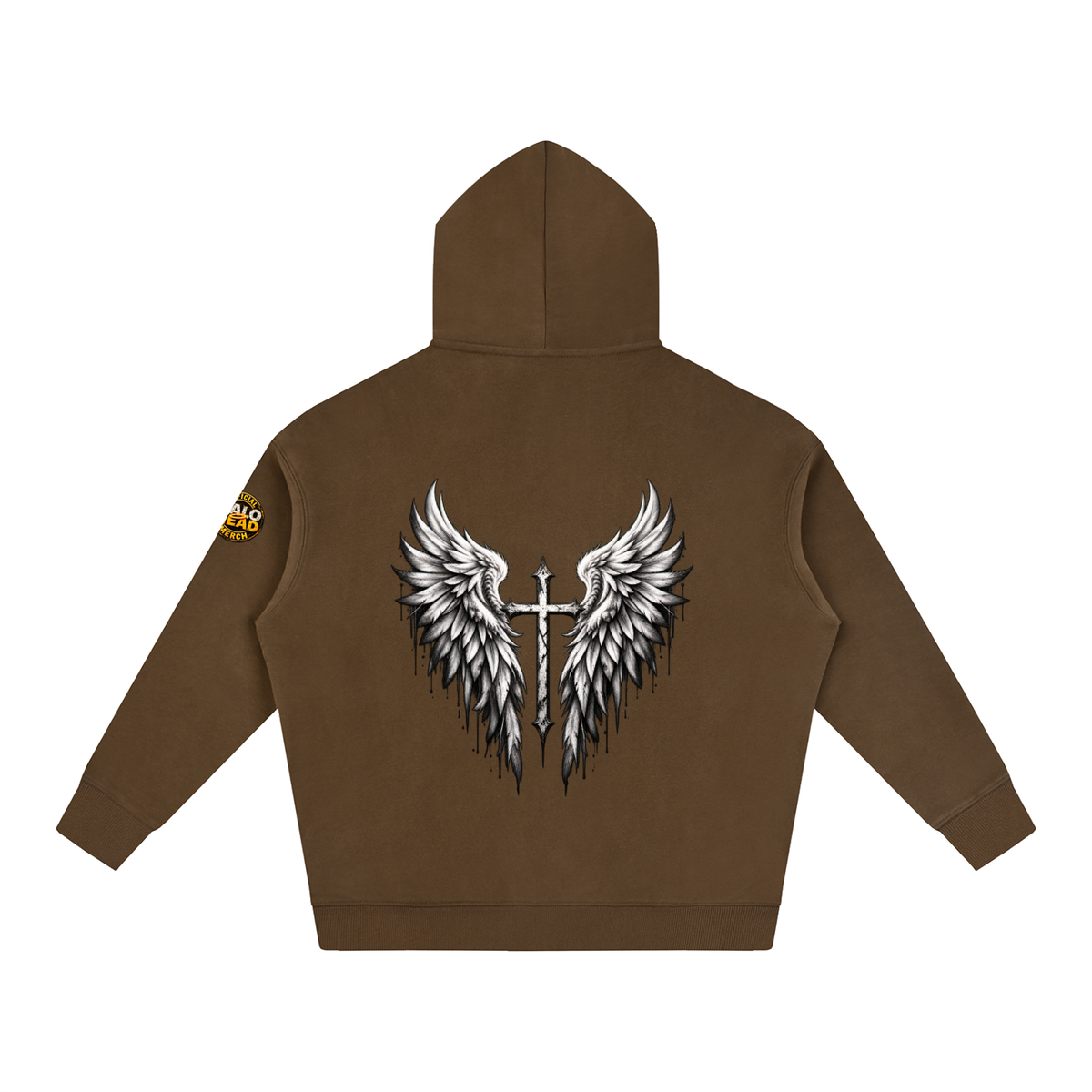 Halo Head Oversize Fleeced Hoodie