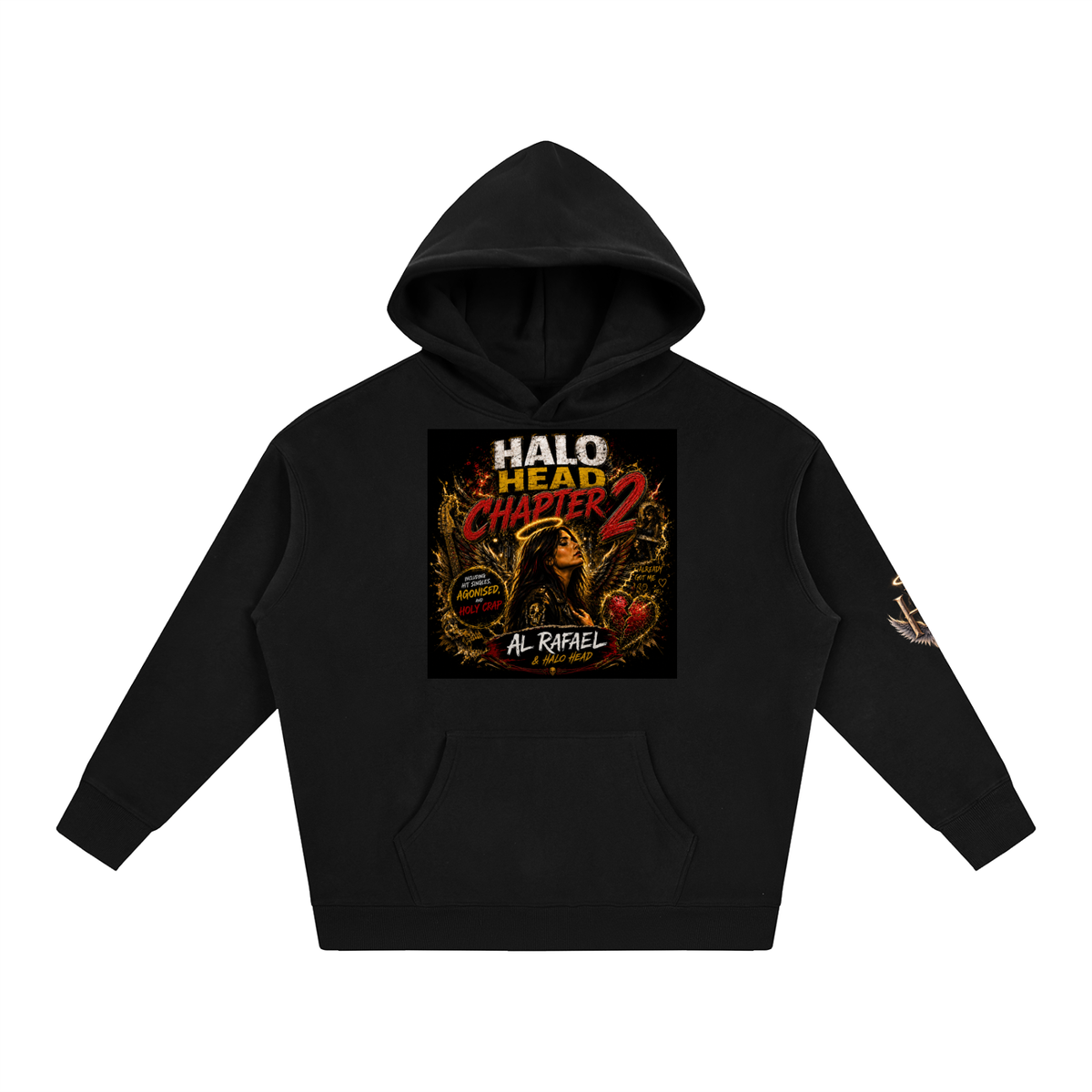 AR Halo Head: Oversize Fleeced Hoodie