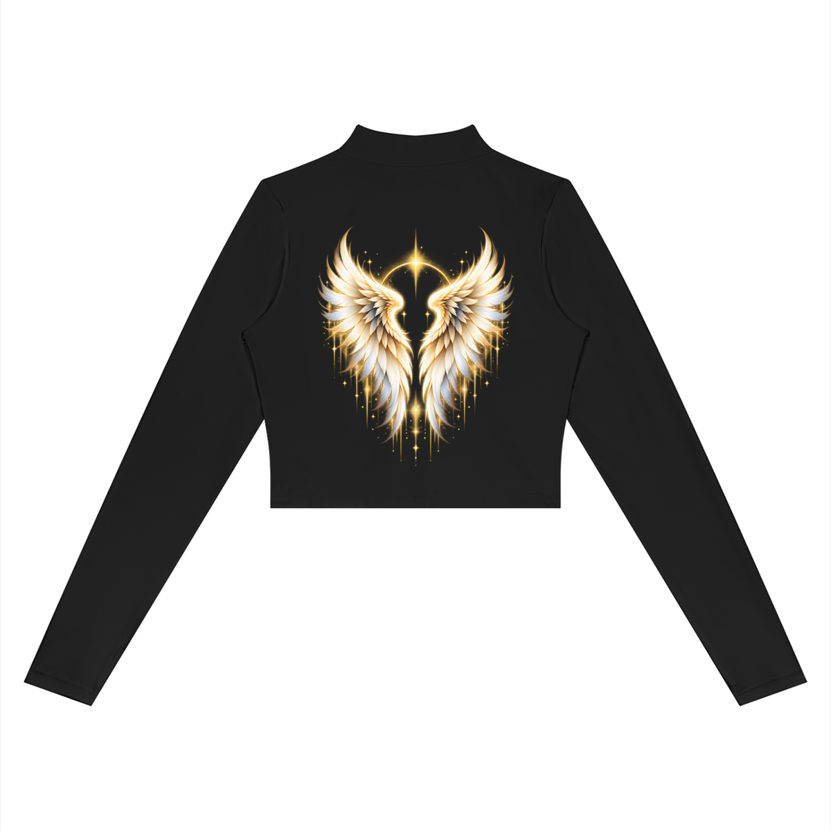 Women’s Halo Merch Wings Crop Yoga Sports Jacket