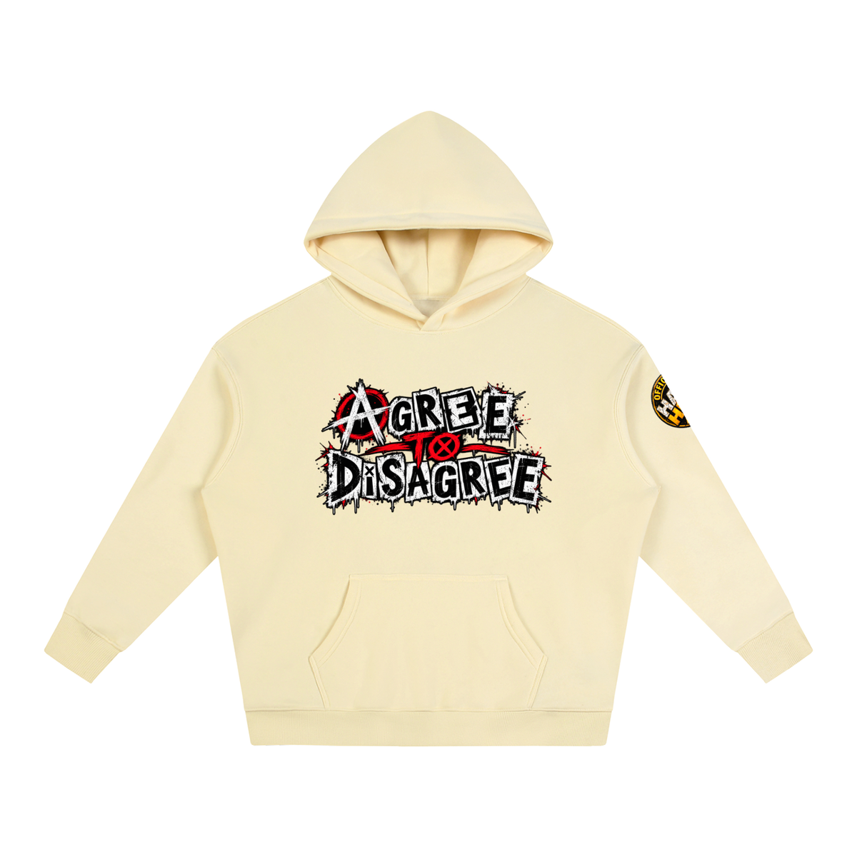Halo Head Oversize Fleeced Hoodie