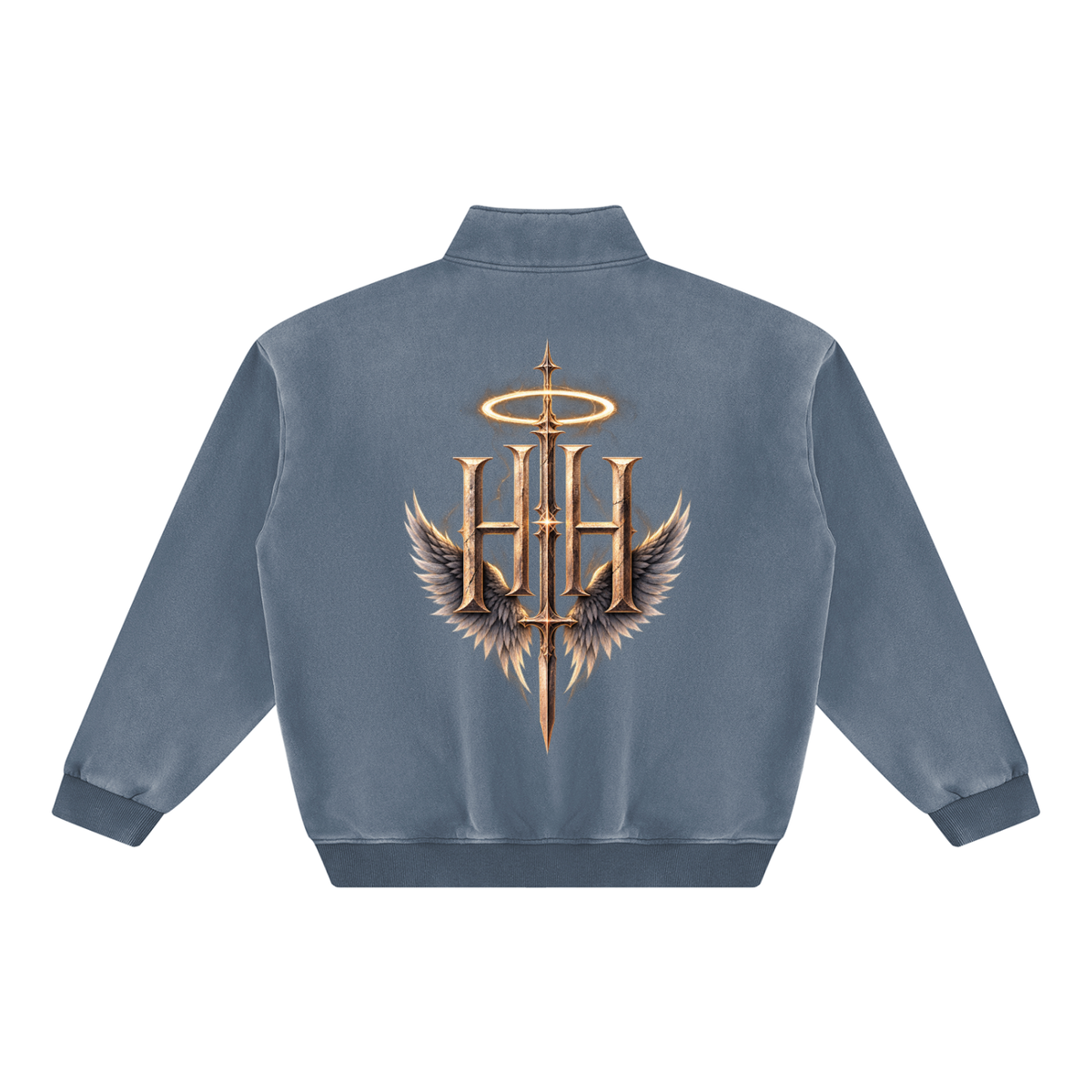 Unisex Vintage Wash Fleece Sweatshirt