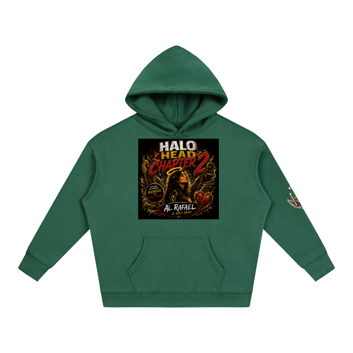 AR Halo Head: Oversize Fleeced Hoodie