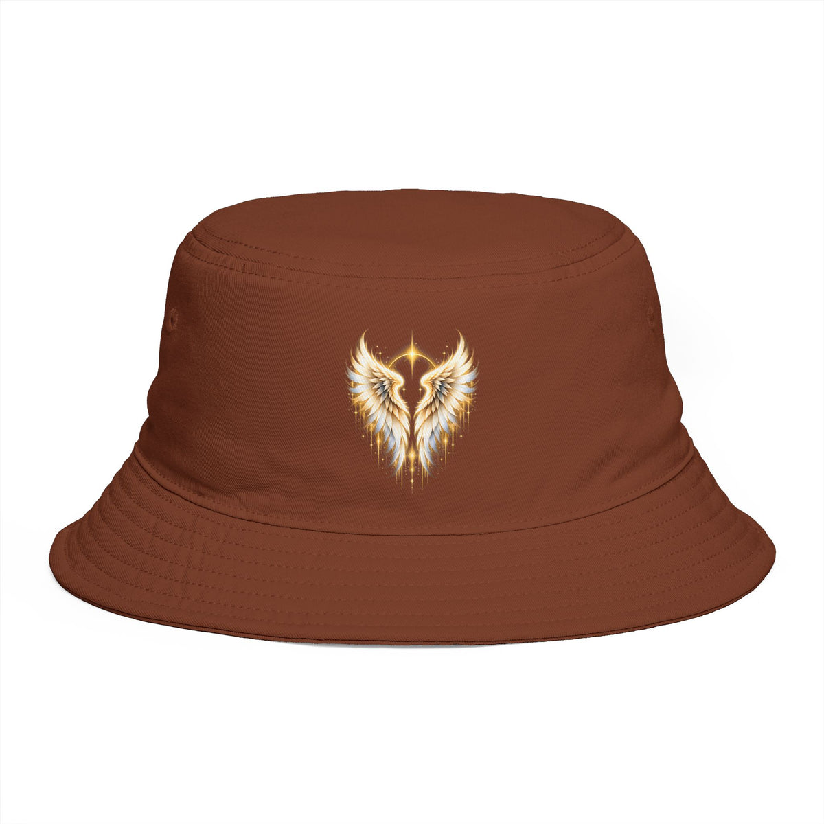 Winged Halo Head Bucket Hat