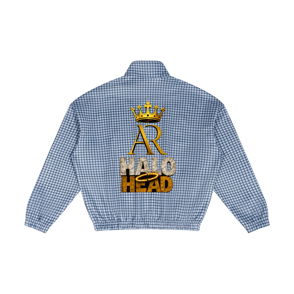 Unisex Plaid Quarter-Zip Sweatshirt