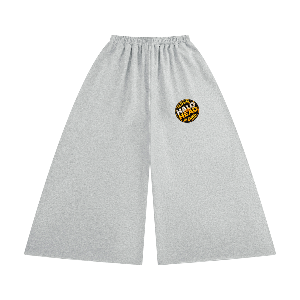 Agree to Disagree Women's Raw Edge Wide Leg Sweatpants