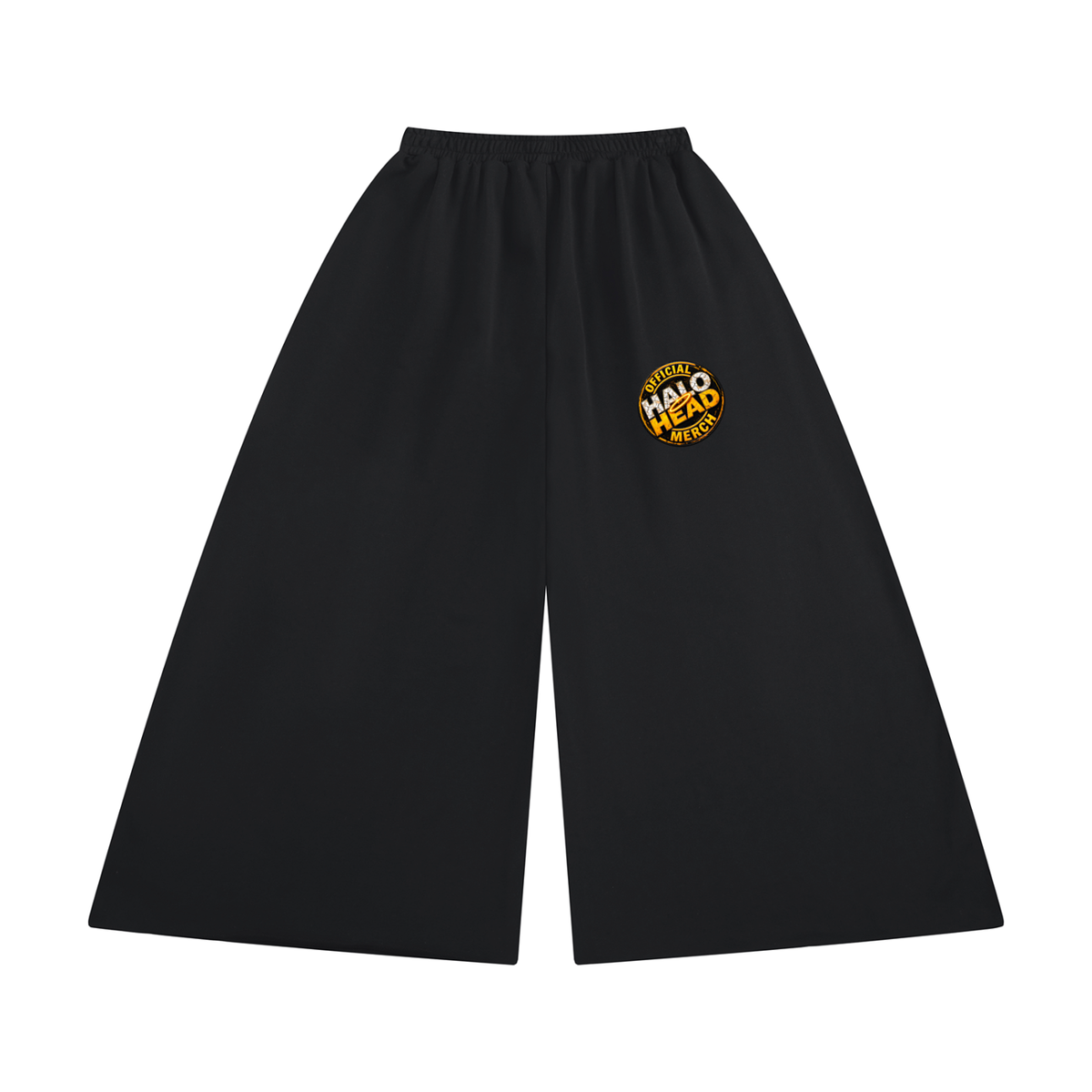 Agree to Disagree Women's Raw Edge Wide Leg Sweatpants