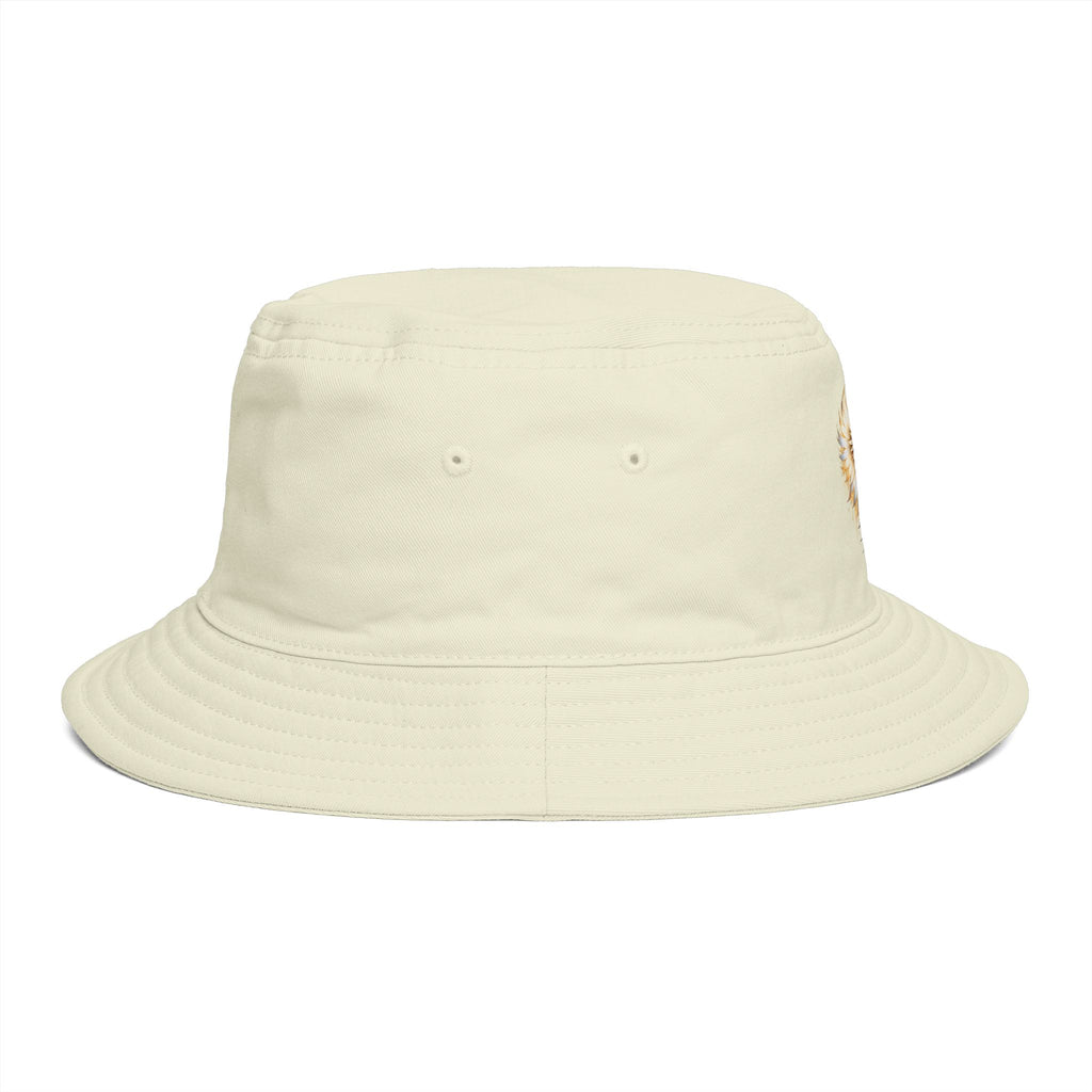 Winged Halo Head Bucket Hat