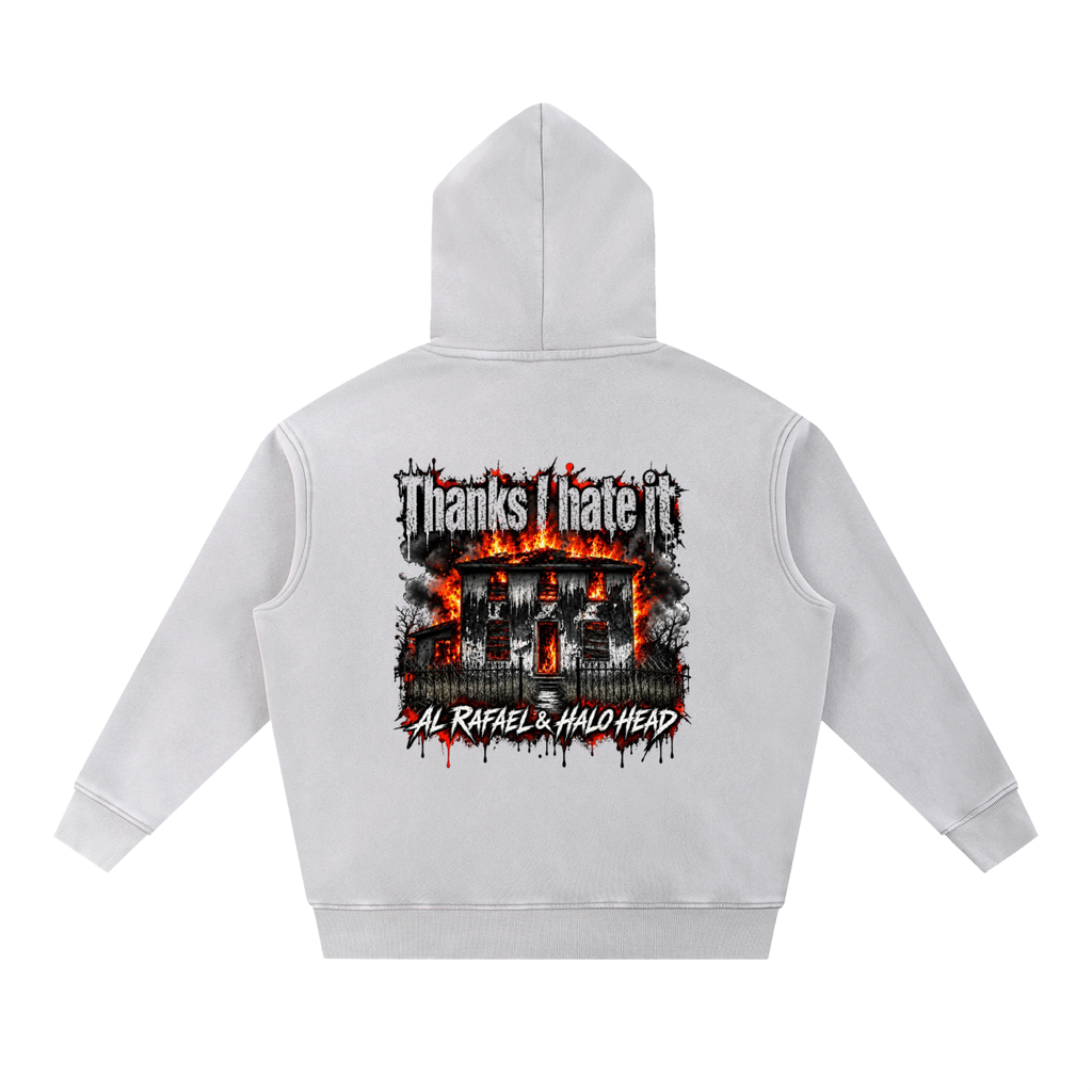 AR Halo Head: Snow Wash Fleece Oversize Hoodie