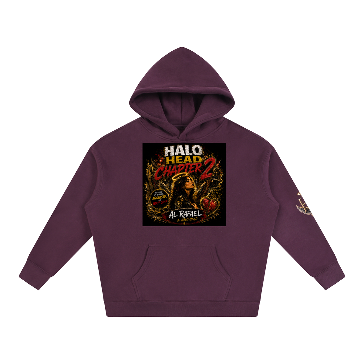 AR Halo Head: Oversize Fleeced Hoodie
