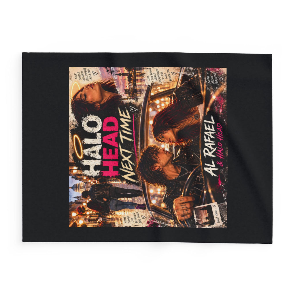 Halo Head Next Time Fleece Blanket — Retro Romance Arctic Throw