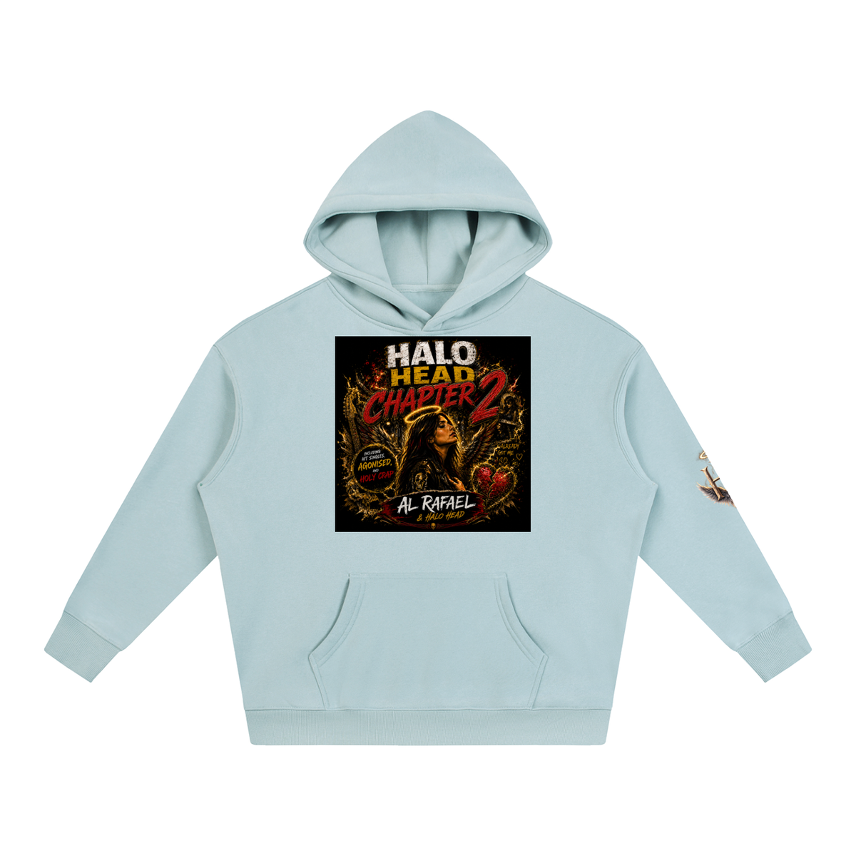AR Halo Head: Oversize Fleeced Hoodie