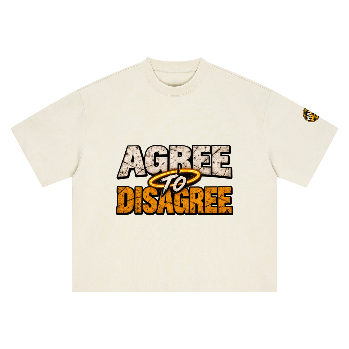 Agree to Disagree, Boxy Oversized T-Shirt