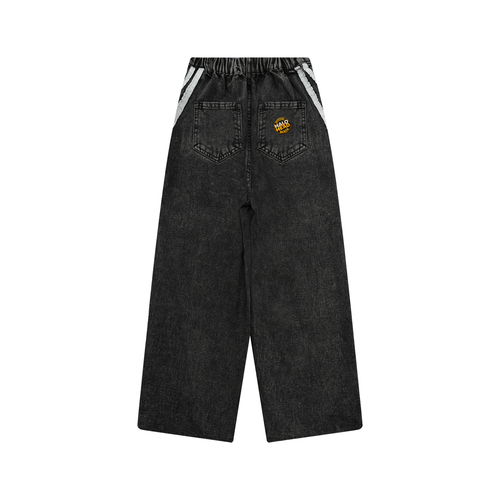 Agree to Disagree kid’s Vintage Wash Side Stripe Jeans