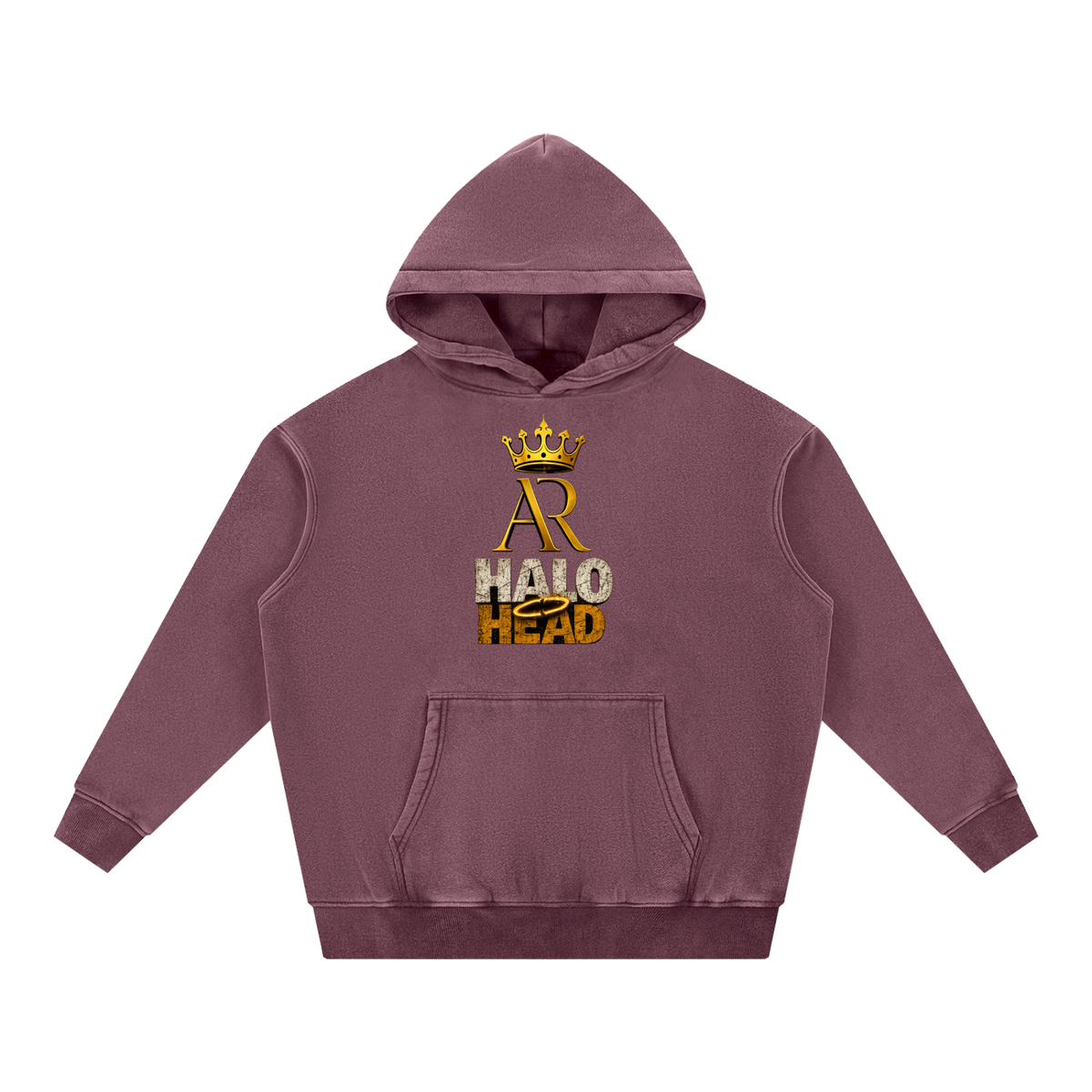 AR Halo Head: Snow Wash Fleece Oversize Hoodie